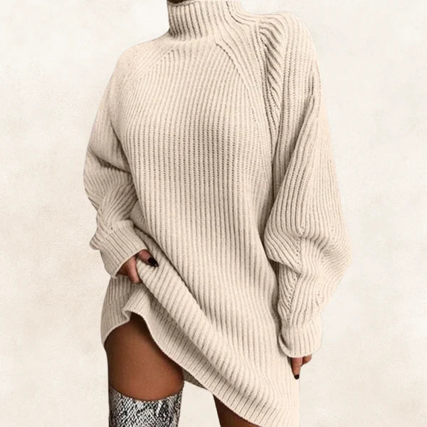 Eline | Turtleneck Sweater Dress