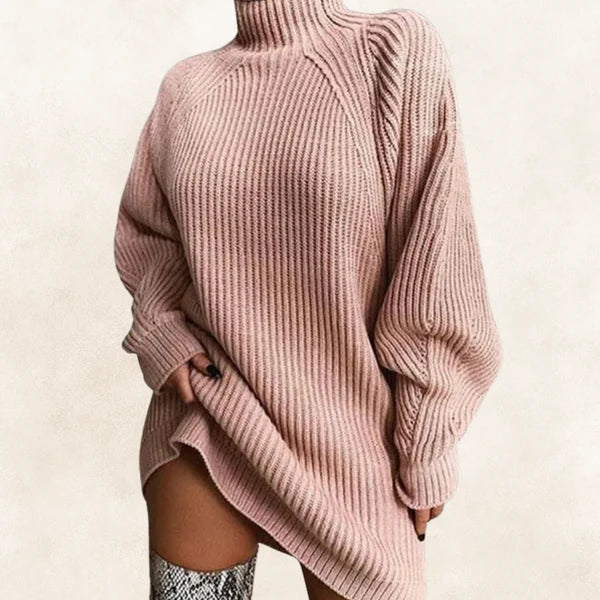 Eline | Turtleneck Sweater Dress