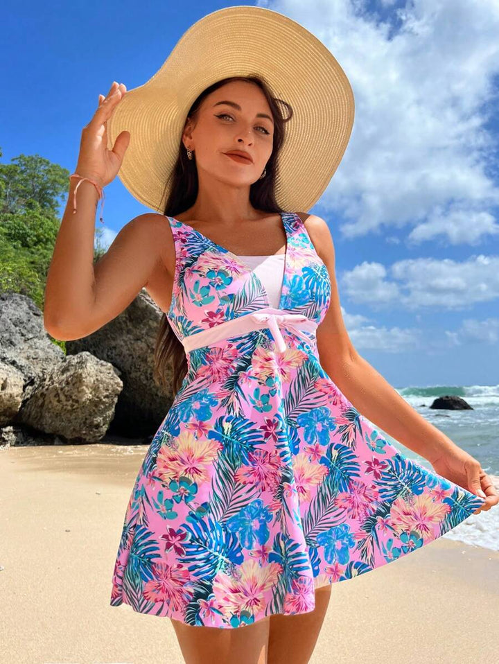 Kaimana | Tropical Tummy Control Tankini