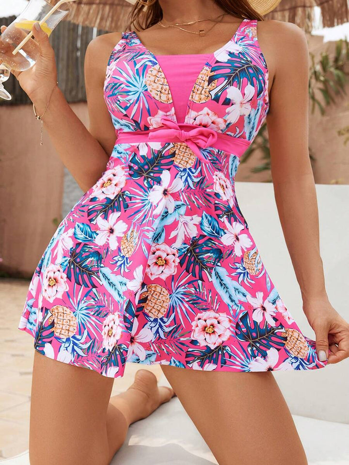 Kaimana | Tropical Tummy Control Tankini