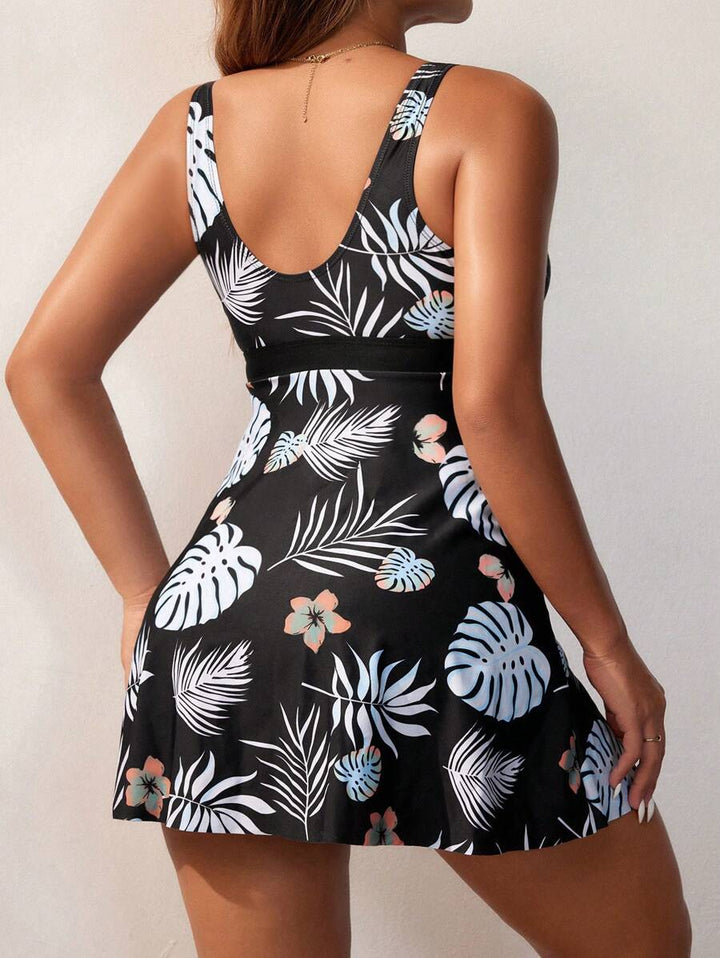 Kaimana | Tropical Tummy Control Tankini