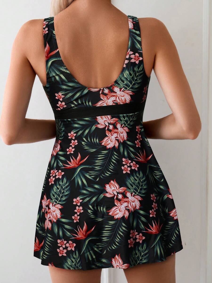 Kaimana | Tropical Tummy Control Tankini