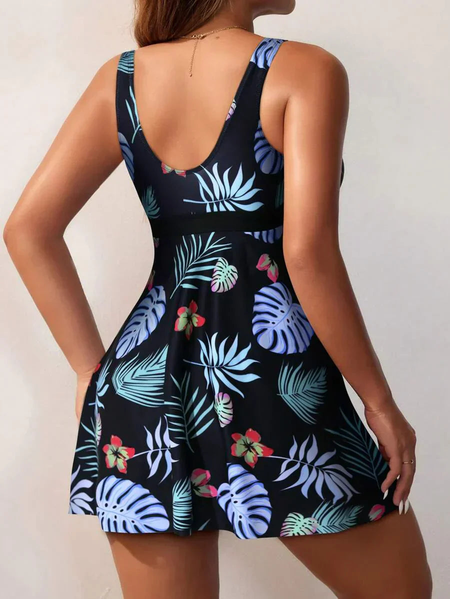 Kaimana | Tropical Tummy Control Tankini