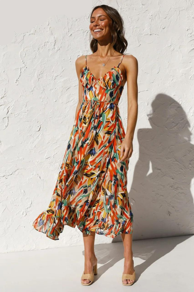 Vibrant Summer Dress