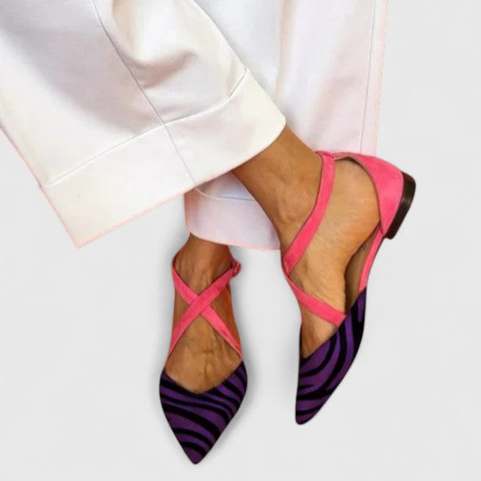 Addison | Chic Strapped Ballerina Flats