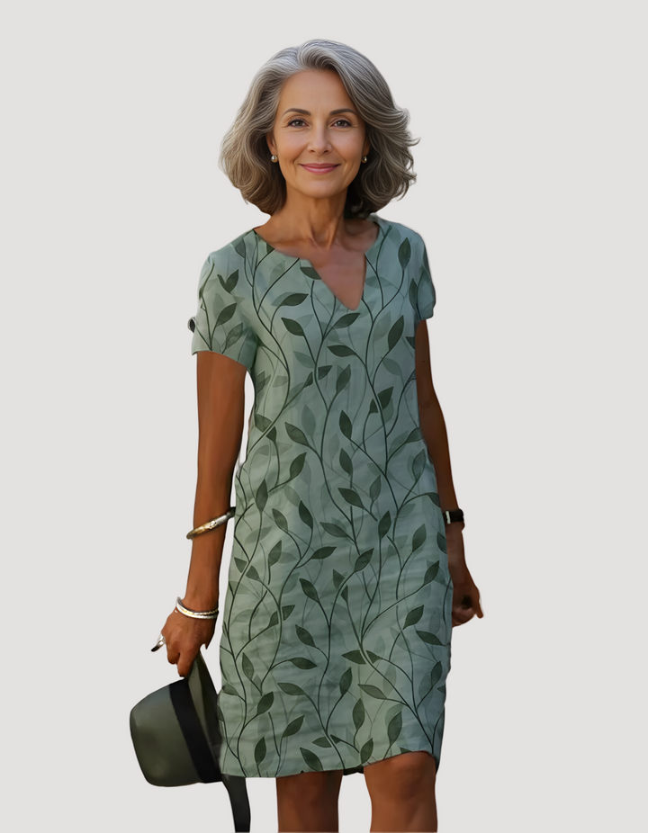 Graceful Nature-Inspired Dress