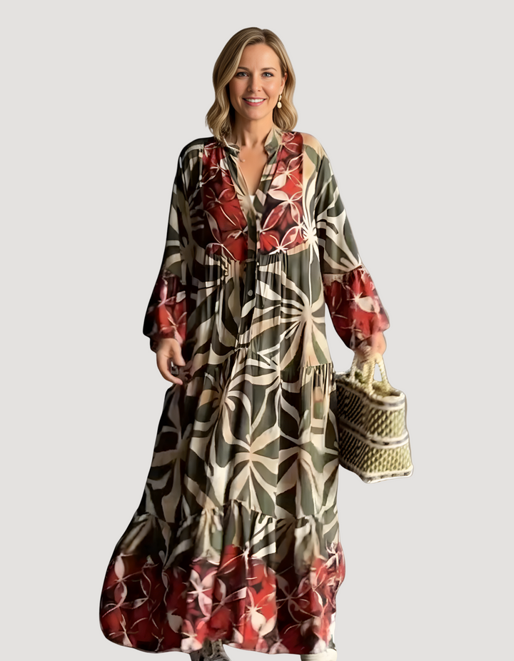 Elegant Bohemian Maxi Dress