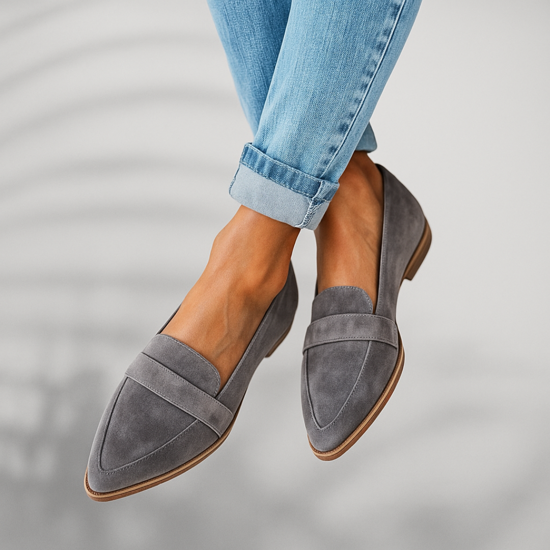 Selena | Elegant Sleek Toe Loafers