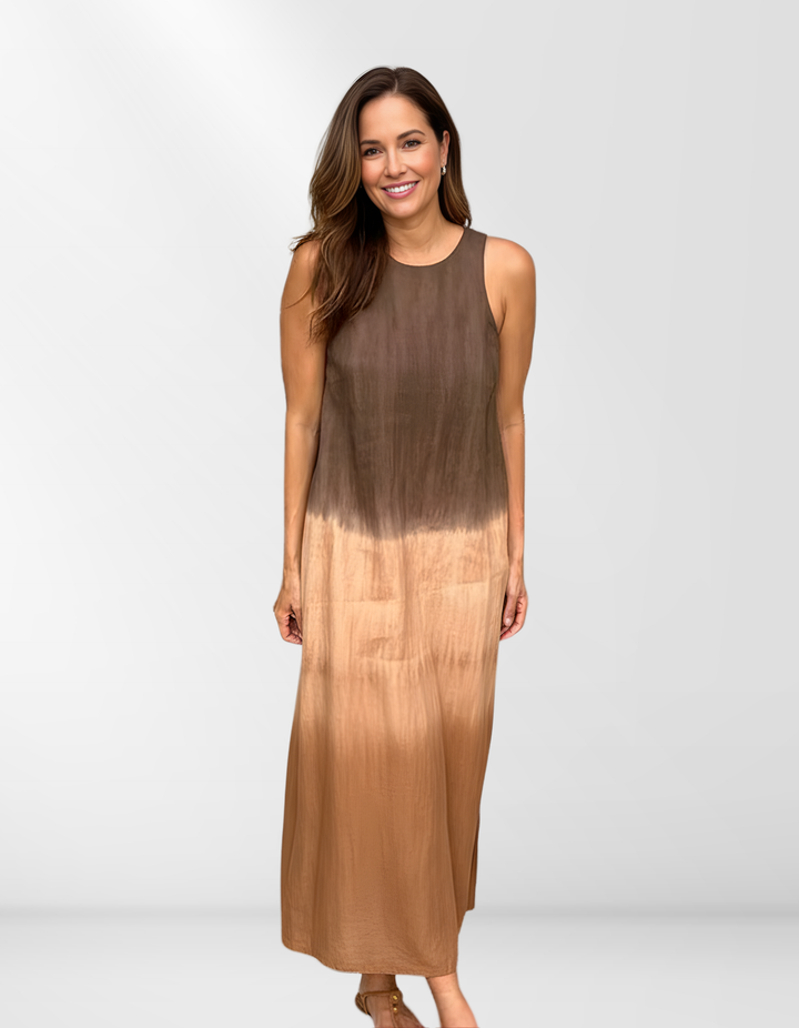 Chic Ombre Gradient Dress