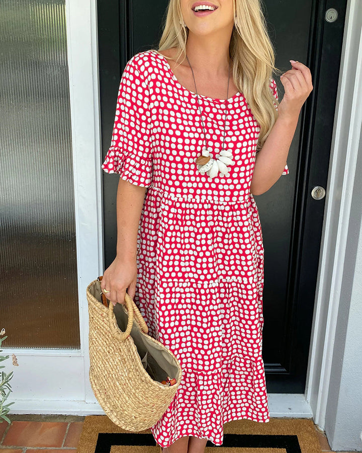 Chic Polka Dot Summer Dress for Women