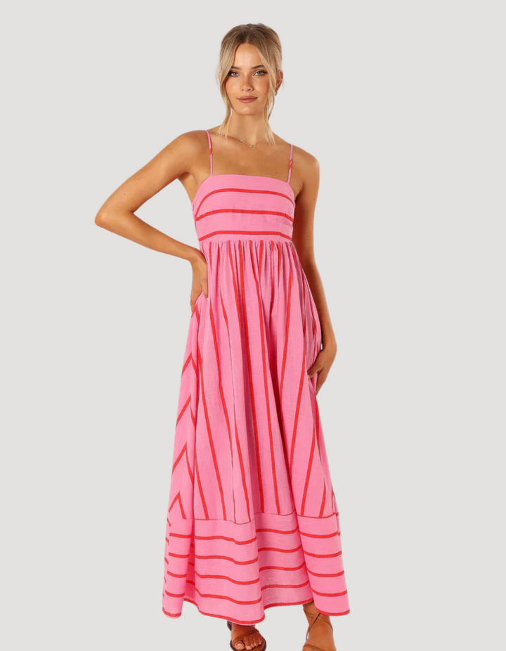 Sunset Stripes Dress