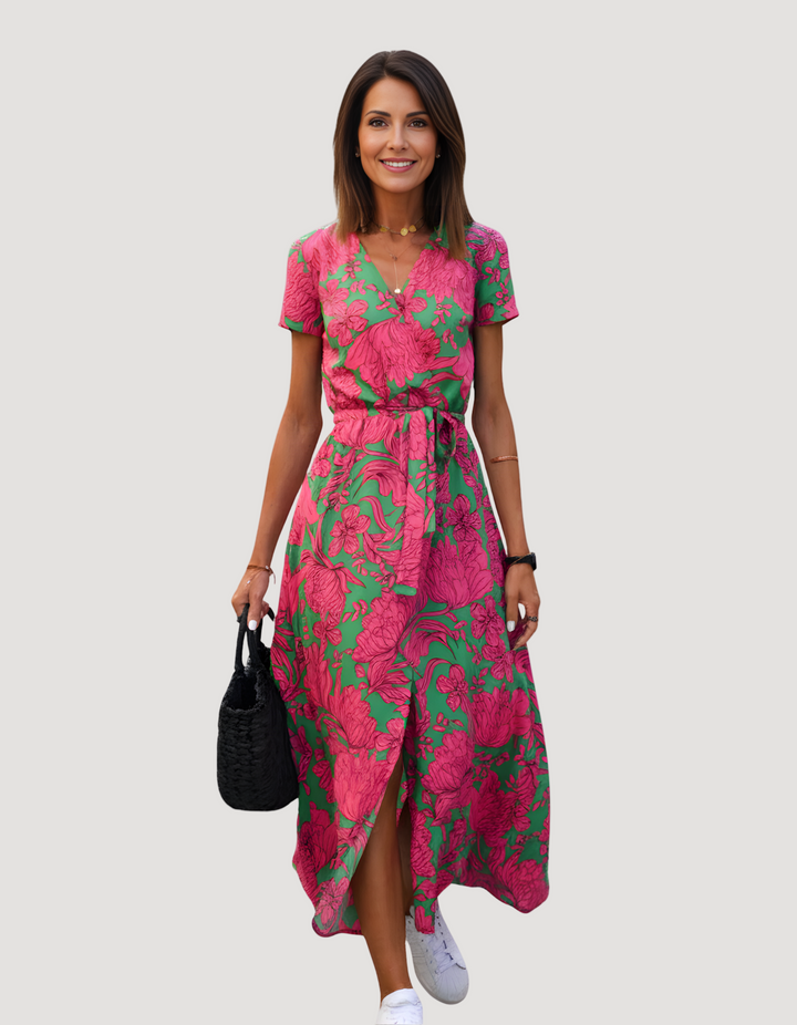 Chic Floral Summer Dress