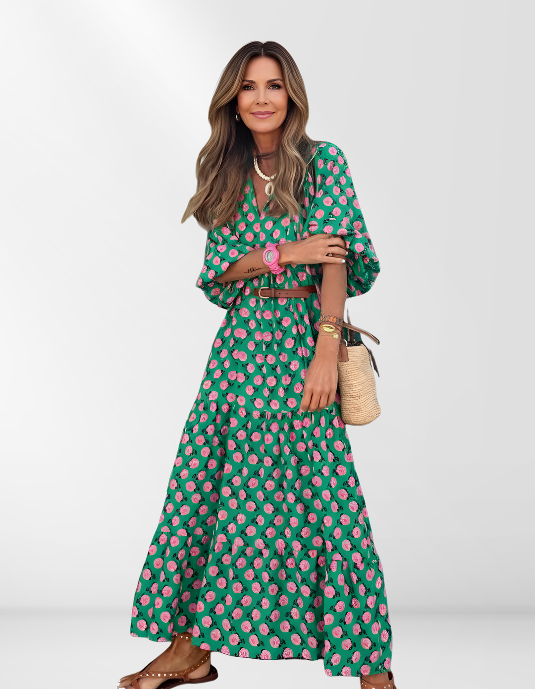Bohemian-Inspired Maxi Dress