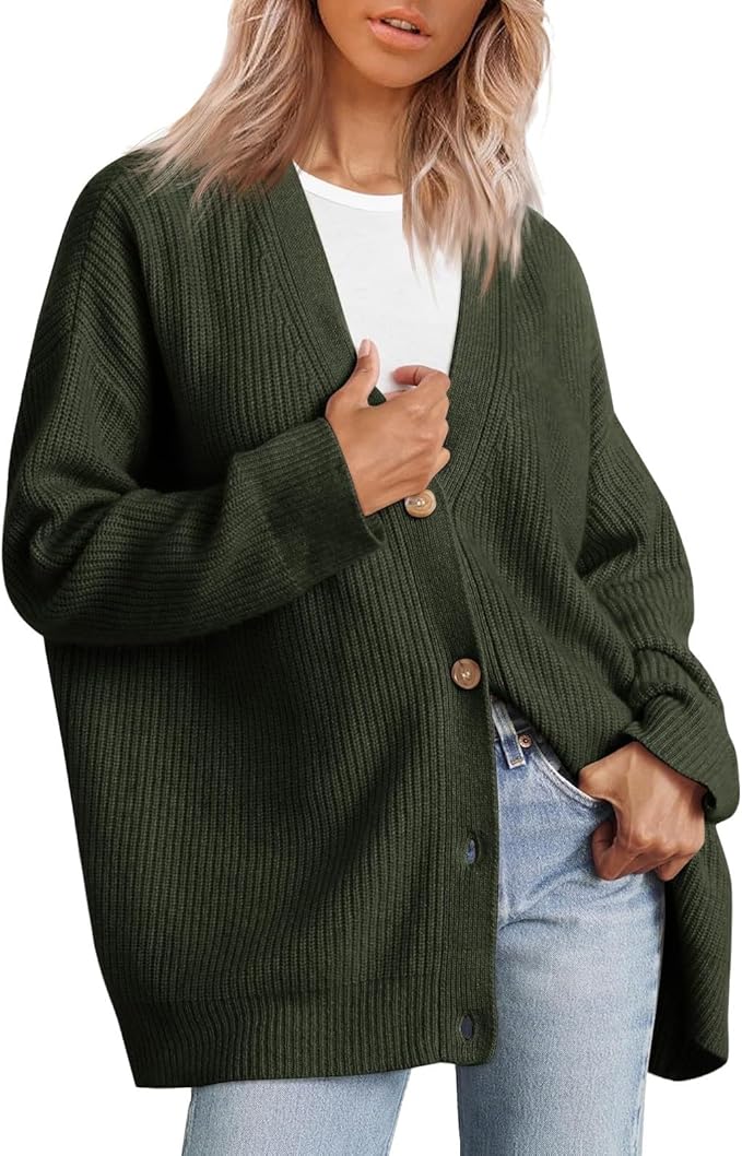 Cardigan with Elegant Buttons