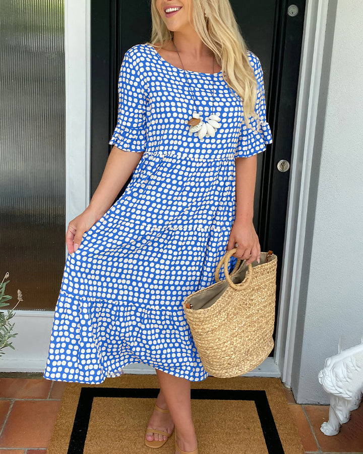 Chic Polka Dot Summer Dress for Women