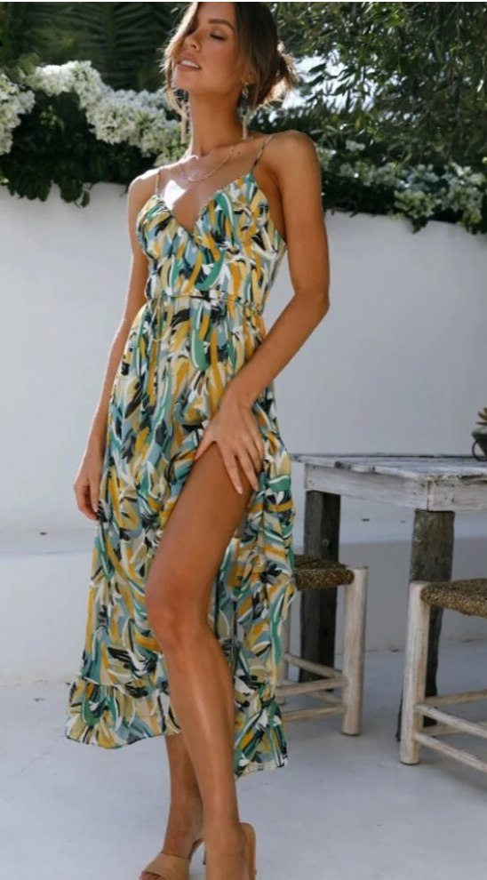 Vibrant Summer Dress
