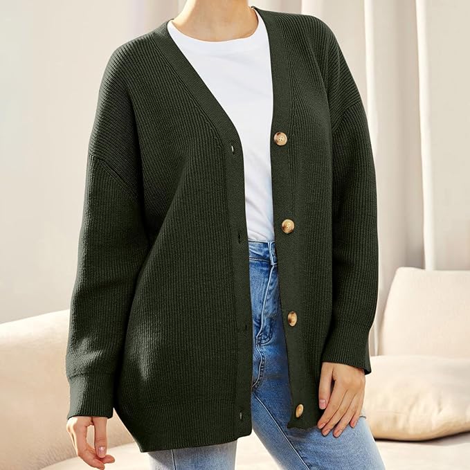 Cardigan with Elegant Buttons