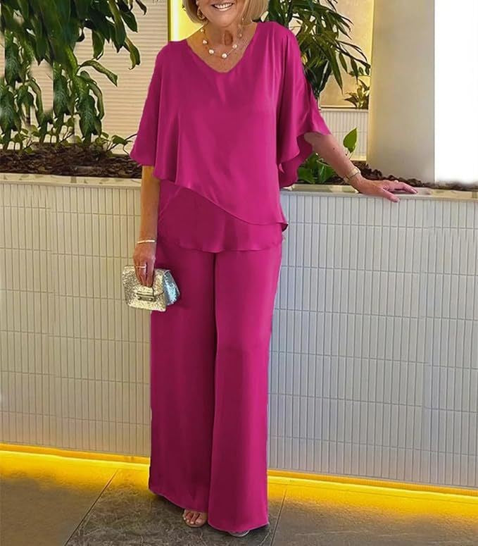 Effortless Elegance: Wide-Leg Set by Martha