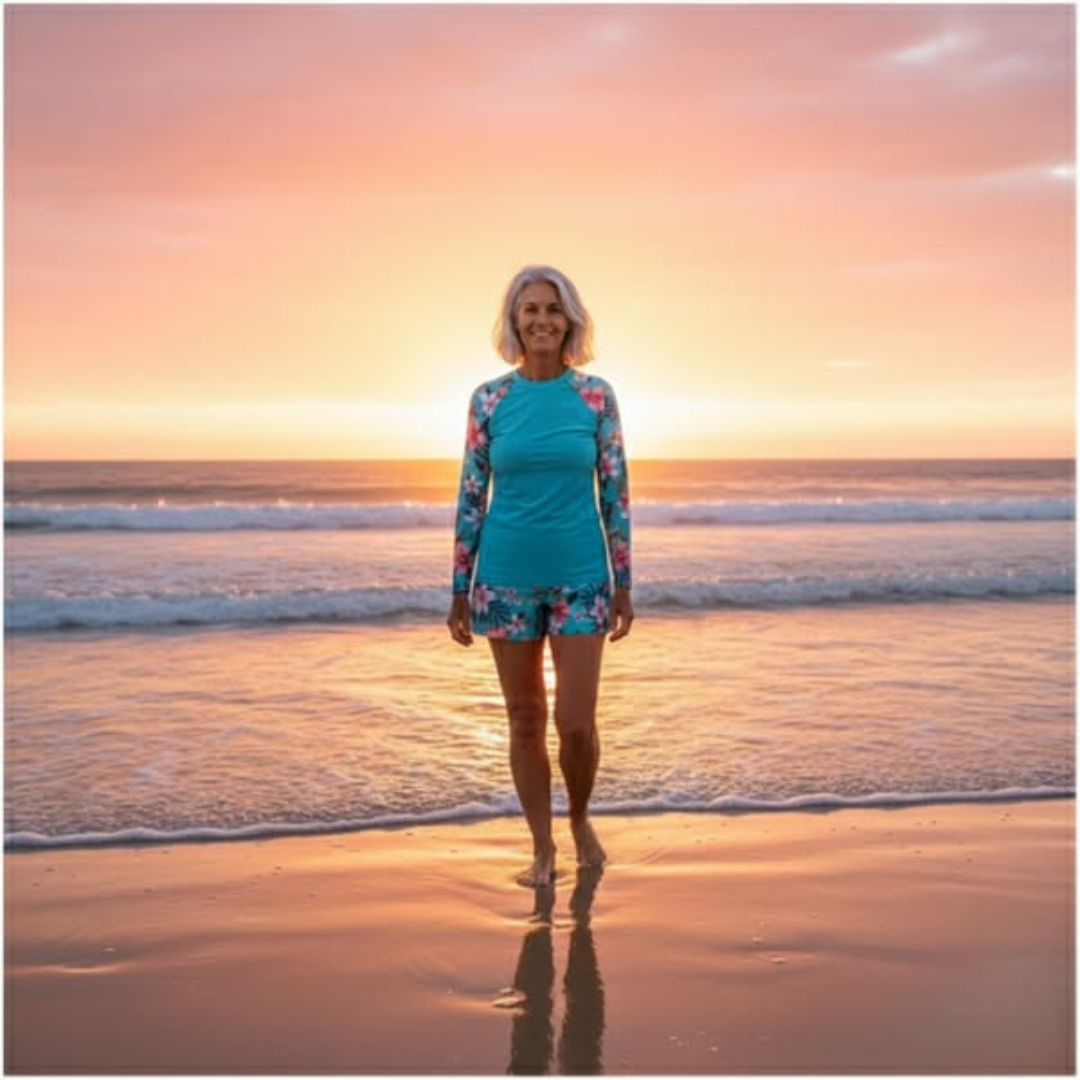 LuxeWave | Stylish Printed Tummy Control Set