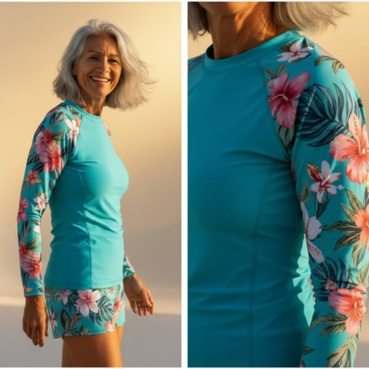 LuxeWave | Stylish Printed Tummy Control Set