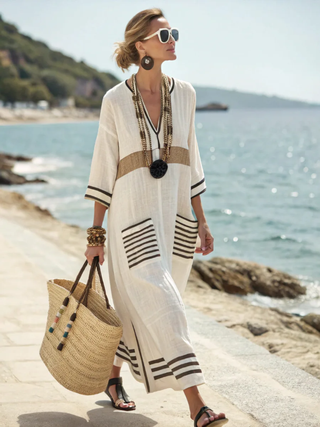 Bohemian Maxi Summer Dress