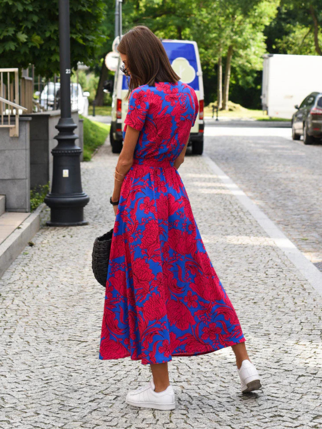 Chic Floral Summer Dress