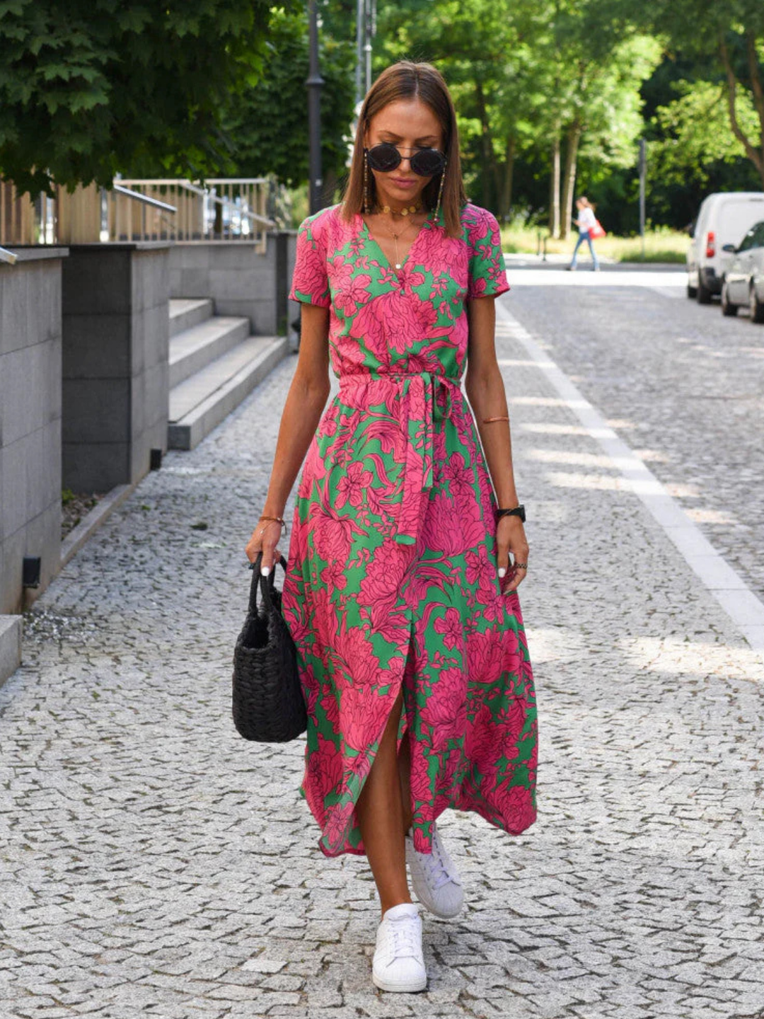 Chic Floral Summer Dress