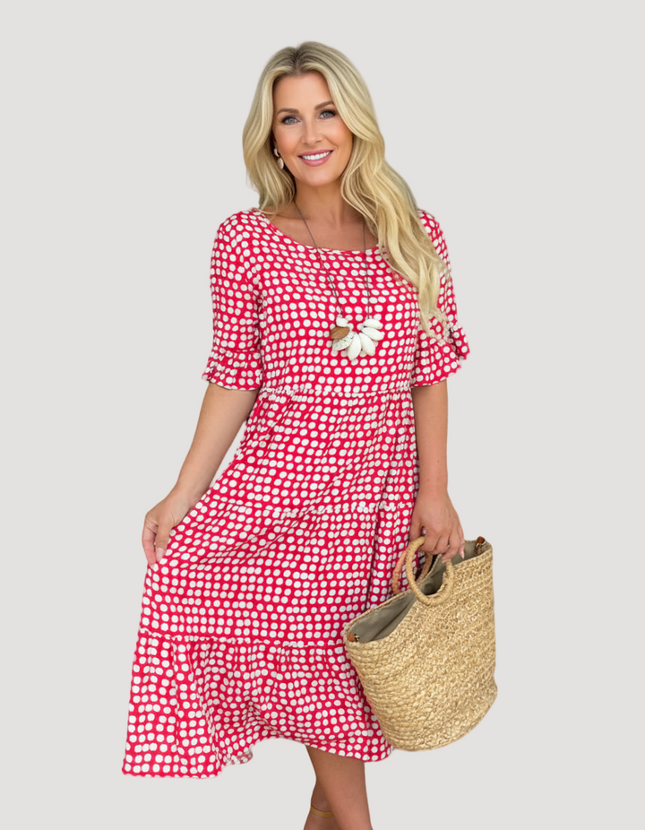 Chic Polka Dot Summer Dress for Women