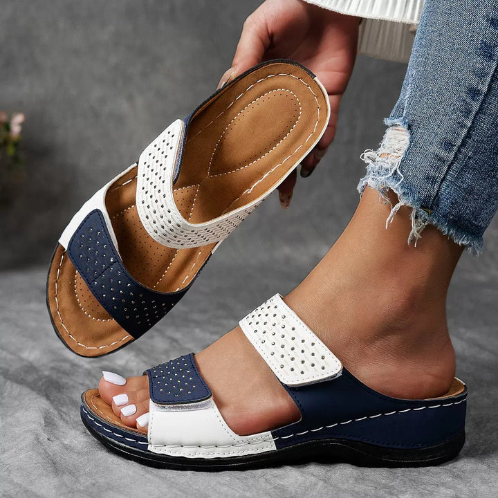 Ortholuxe™ – Comfortable Breathable Slip-On Orthopedic Sandals