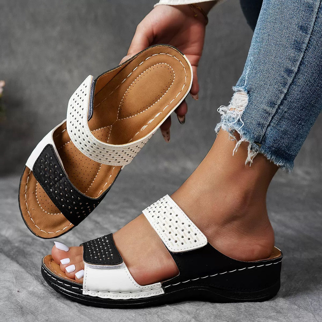 Ortholuxe™ – Comfortable Breathable Slip-On Orthopedic Sandals