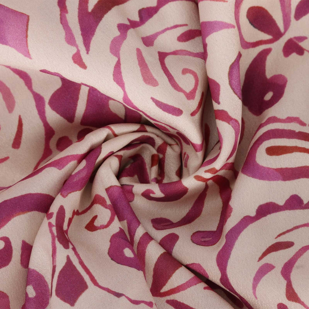 Desiree | Women's V-Neck Printed Dress