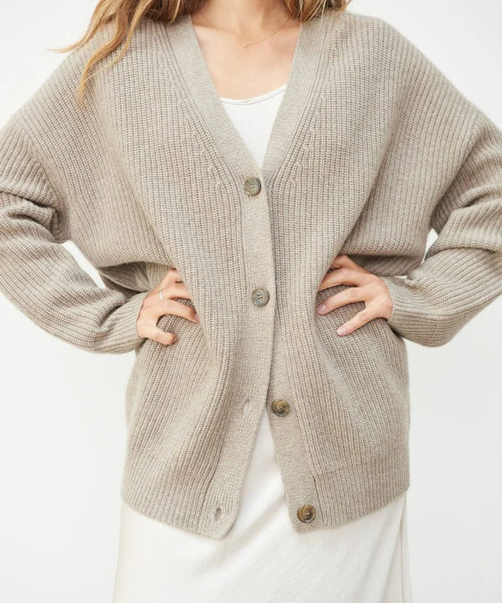 Cardigan with Elegant Buttons