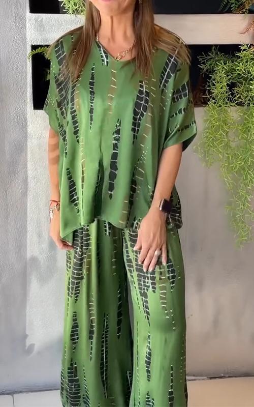 Marie - Stylish Printed Loungewear Set