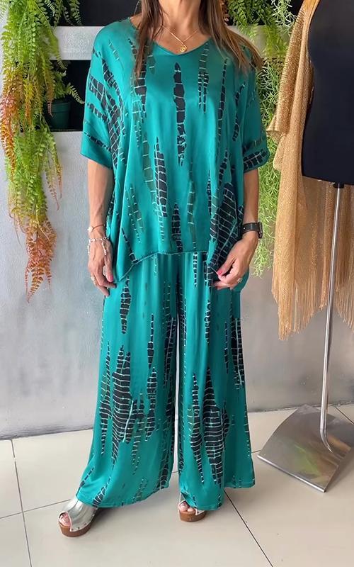 Marie - Stylish Printed Loungewear Set