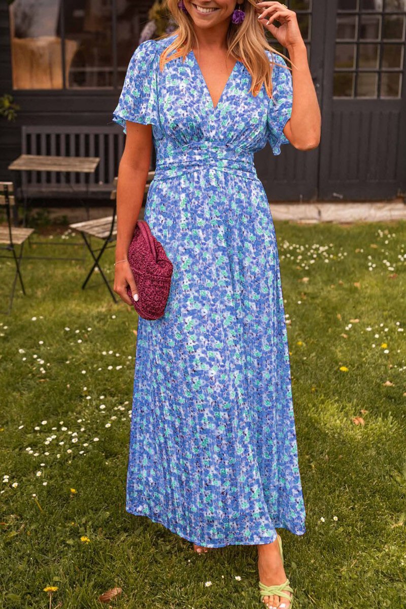 Charming Floral Summer Dress