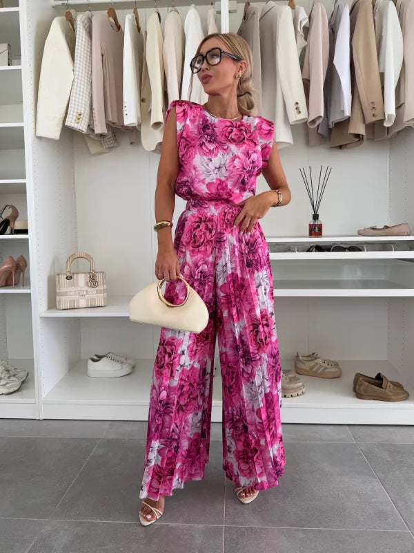 Marian - Chic Pleated Ensemble