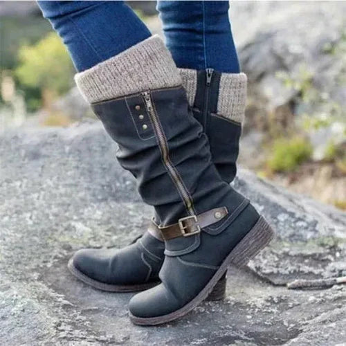 Emma | Contrast Ankle Boot