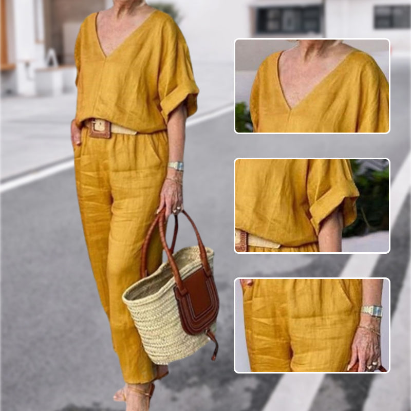 Chic Blythe - Effortless Two-Piece Outfit