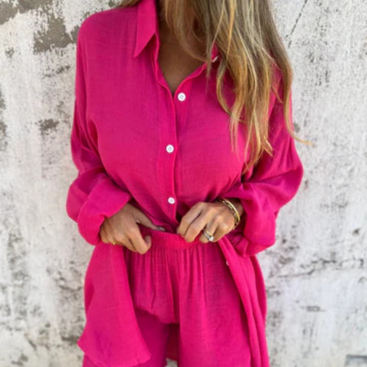 Lyrie - Casual Polo Ensemble