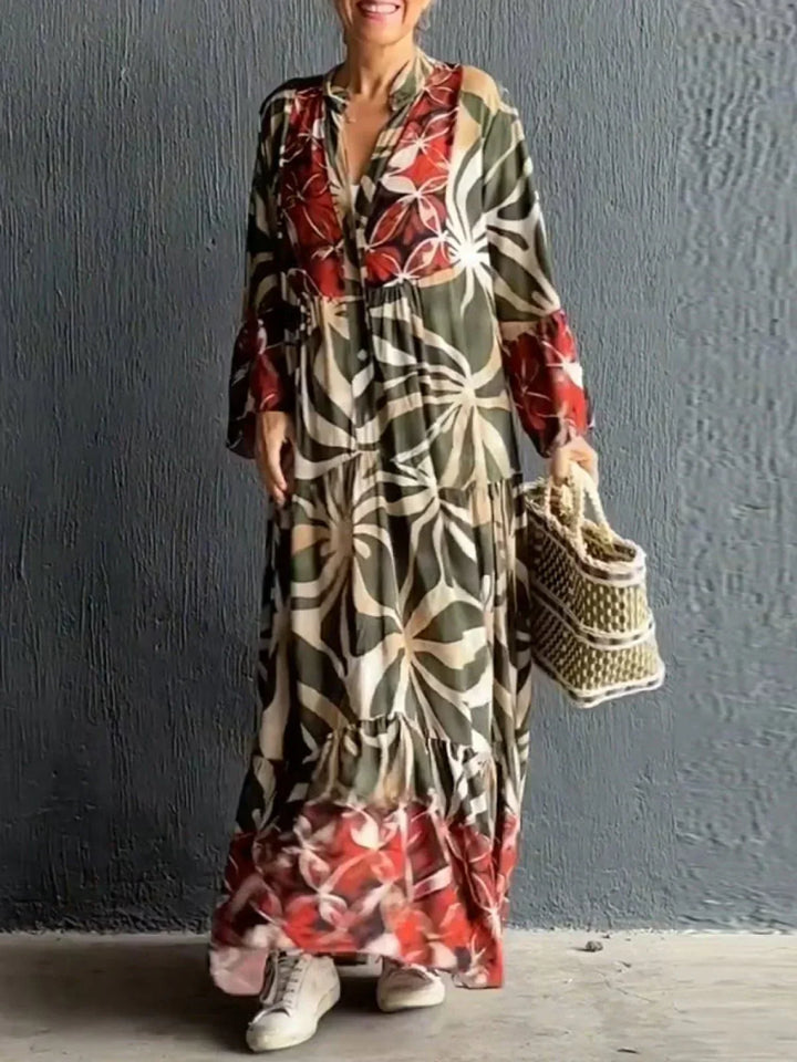 Elegant Bohemian Maxi Dress