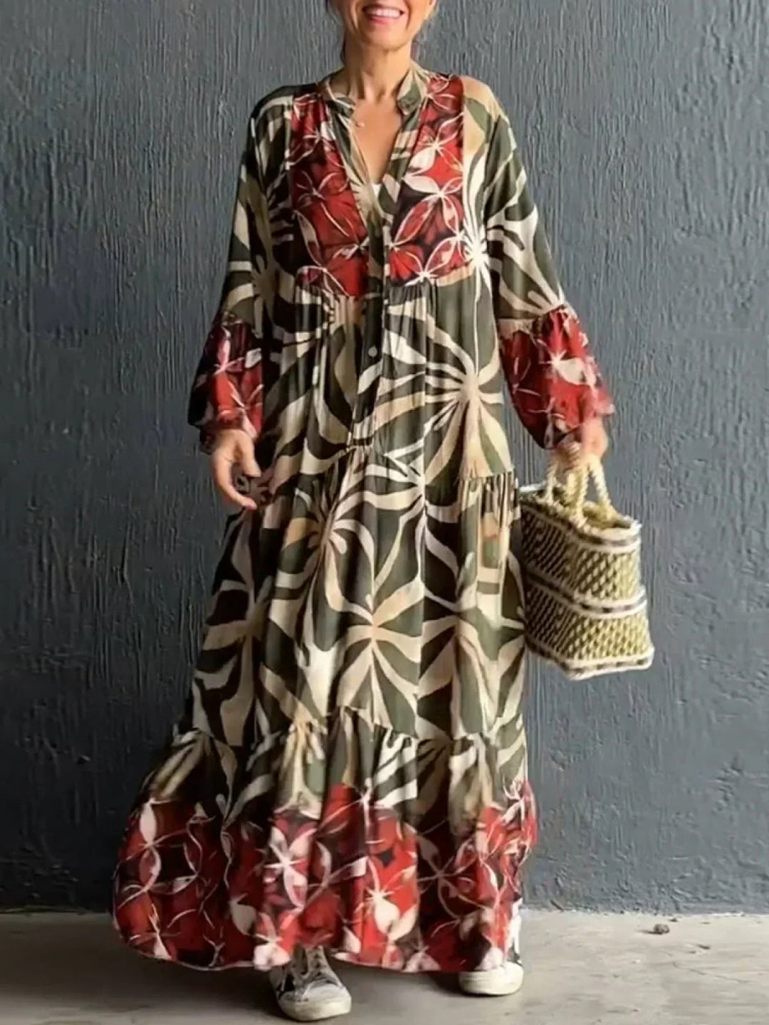 Elegant Bohemian Maxi Dress