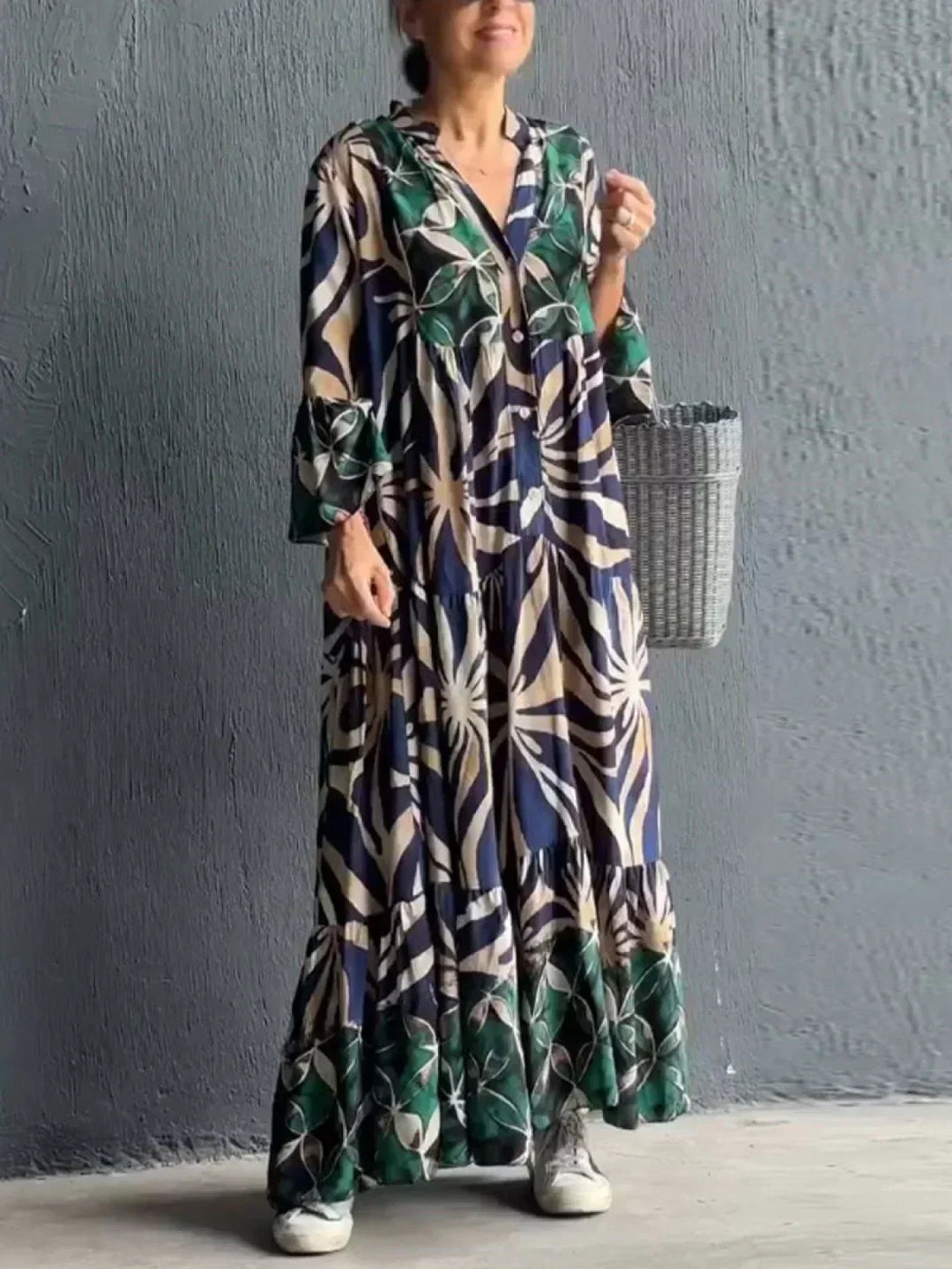 Elegant Bohemian Maxi Dress