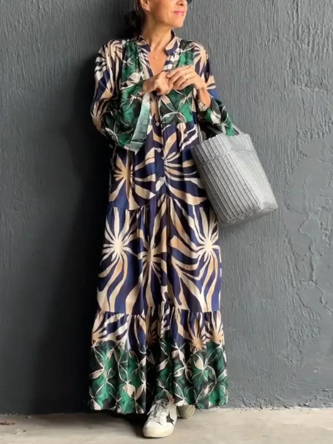 Elegant Bohemian Maxi Dress